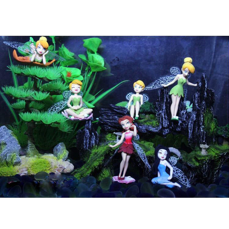 fish tank accessories disney Animated Fairy Fish Tank Decor