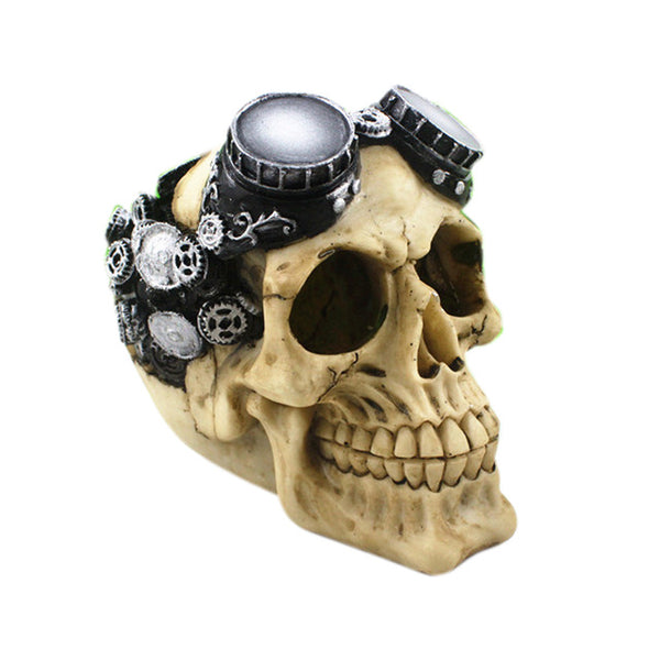 Gothic Skull Fish Tank Decor